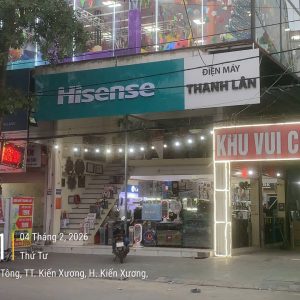 Thi công biển điện máy Thanh Lân