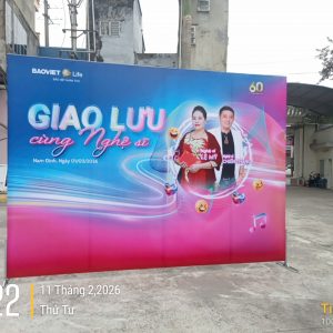 Thi công biển Bao Việt Life