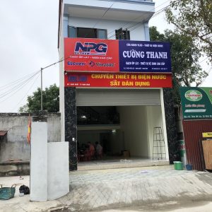 Thi công biển bạt gạch ốp lát Cường Thanh tại Ninh Bình
