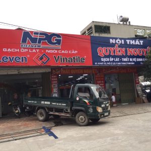 Thi công biển bạt gạch ốp lát Quyền Nguyệt tại Ninh Bình