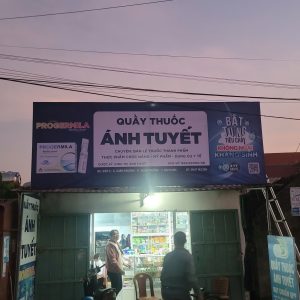 Thi công biển quầy thuốc Ánh Tuyết tại Xuân Trường, Nam Định