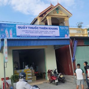 Thi công biển quầy thuốc Thiên Khang tại Hải Hậu - Nam Định