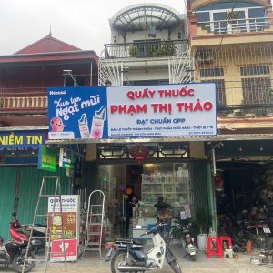 Thi công biển quầy thuốc Phạm Thị Thảo - Ninh Bình